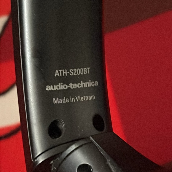 Audio-Technica ATH-S200BTBK Bluetooth Wireless On-Ear Headphones - Picture 5 of 5